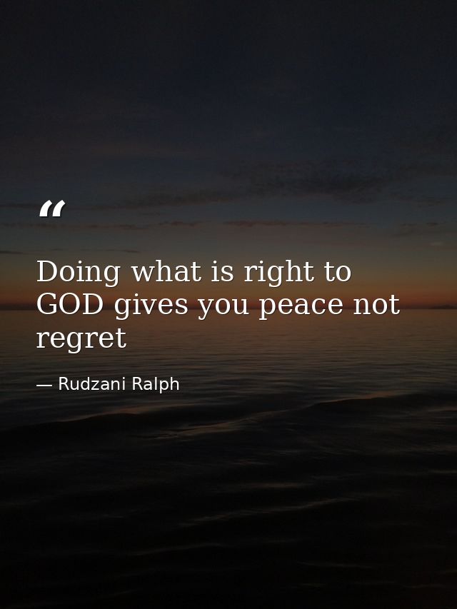 Doing what is right to GOD gives you peace not regret — Rudzani Ralph