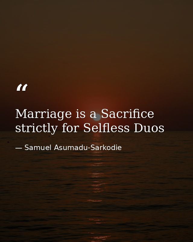 Marriage is a Sacrifice strictly for Selfless Duos — Samuel Asumadu-Sarkodie