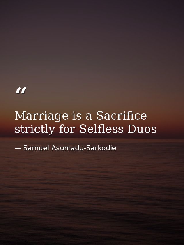 Marriage is a Sacrifice strictly for Selfless Duos — Samuel Asumadu-Sarkodie