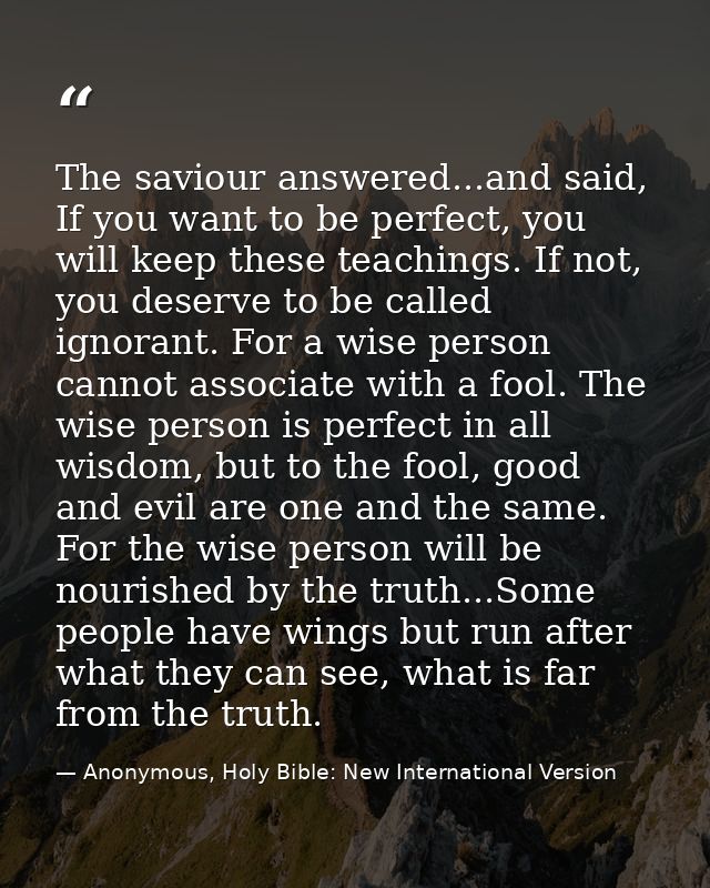 The saviour answered...and said, If you want to be perfect, you will keep these teachings. If not, you deserve to be cal — Anonymous, Holy Bible: New International Version