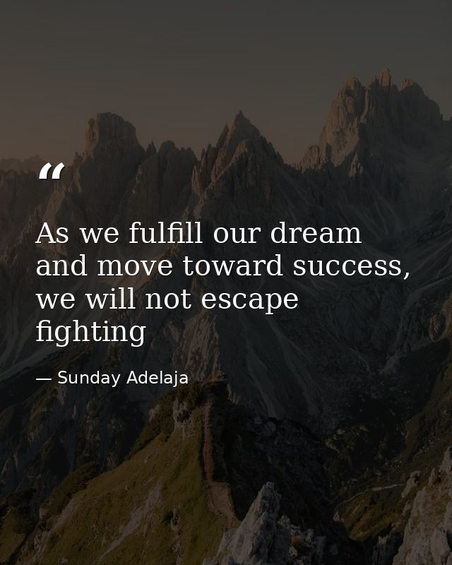 As we fulfill our dream and move toward success, we will not escape fighting — Sunday Adelaja