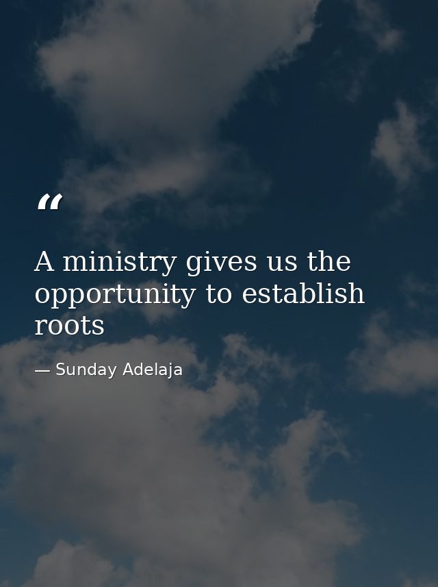 A ministry gives us the opportunity to establish roots — Sunday Adelaja