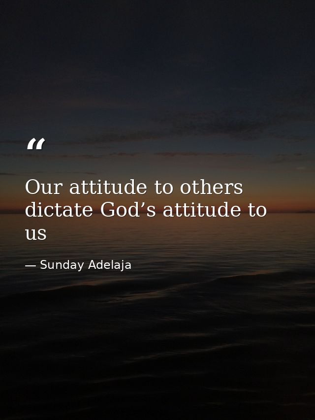 Our attitude to others dictate God’s attitude to us — Sunday Adelaja
