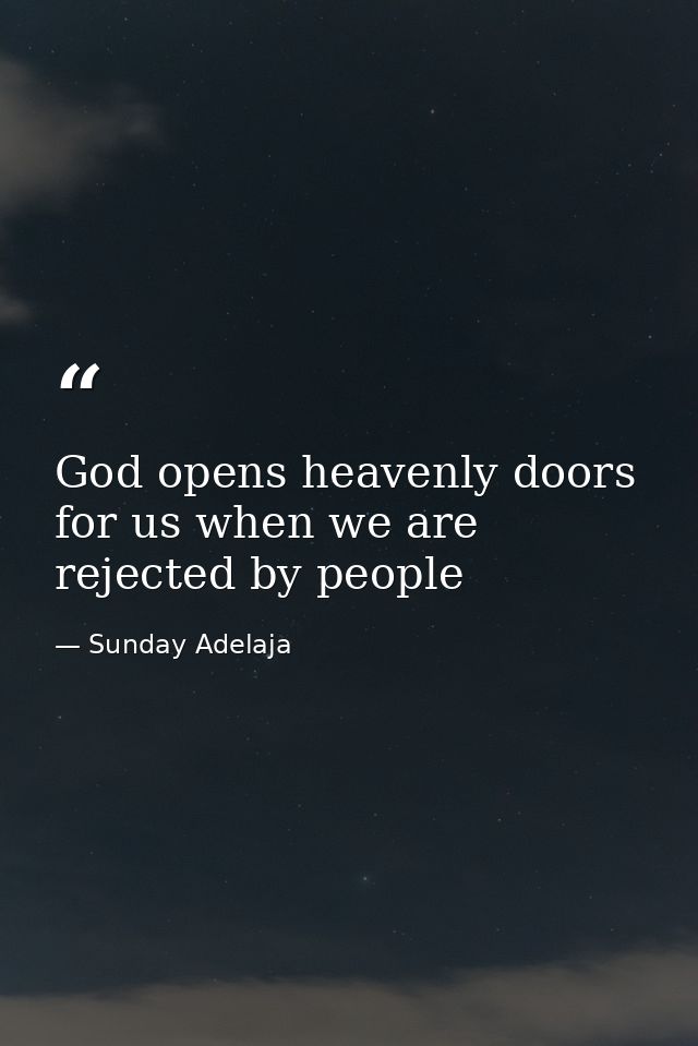 God opens heavenly doors for us when we are rejected by people — Sunday Adelaja