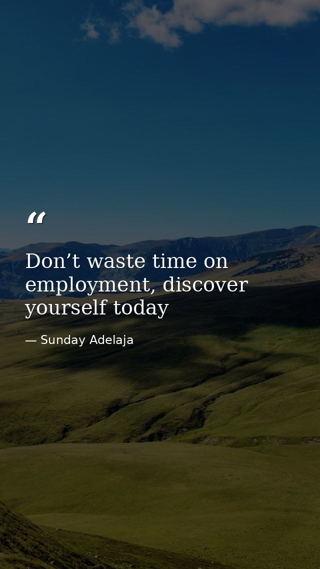 Don’t waste time on employment, discover yourself today — Sunday Adelaja