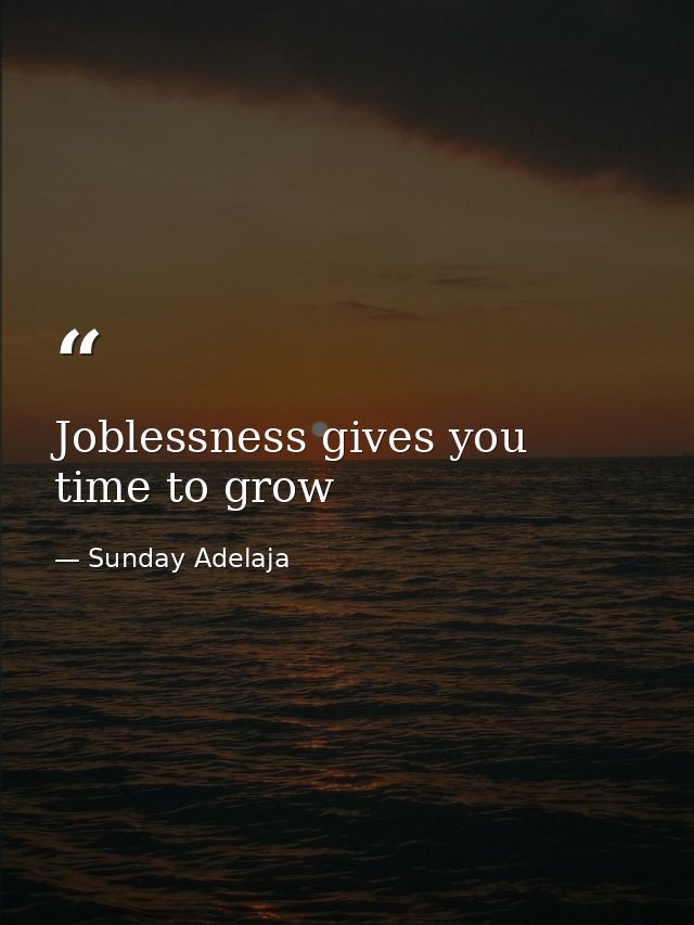 Joblessness gives you time to grow — Sunday Adelaja