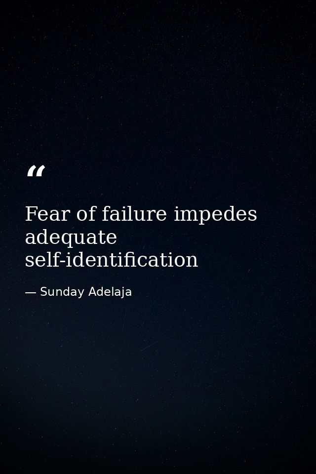 Fear of failure impedes adequate self-identification — Sunday Adelaja