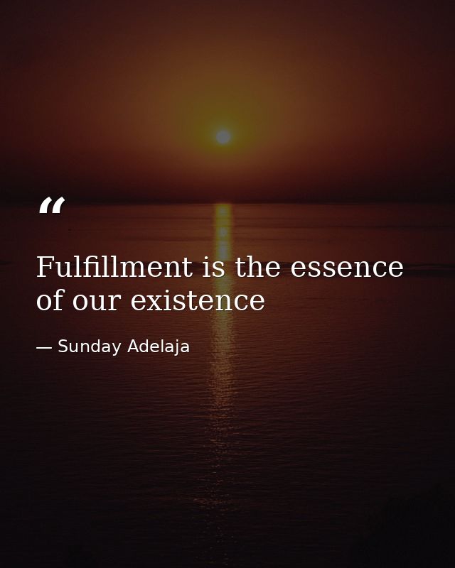 Fulfillment is the essence of our existence — Sunday Adelaja
