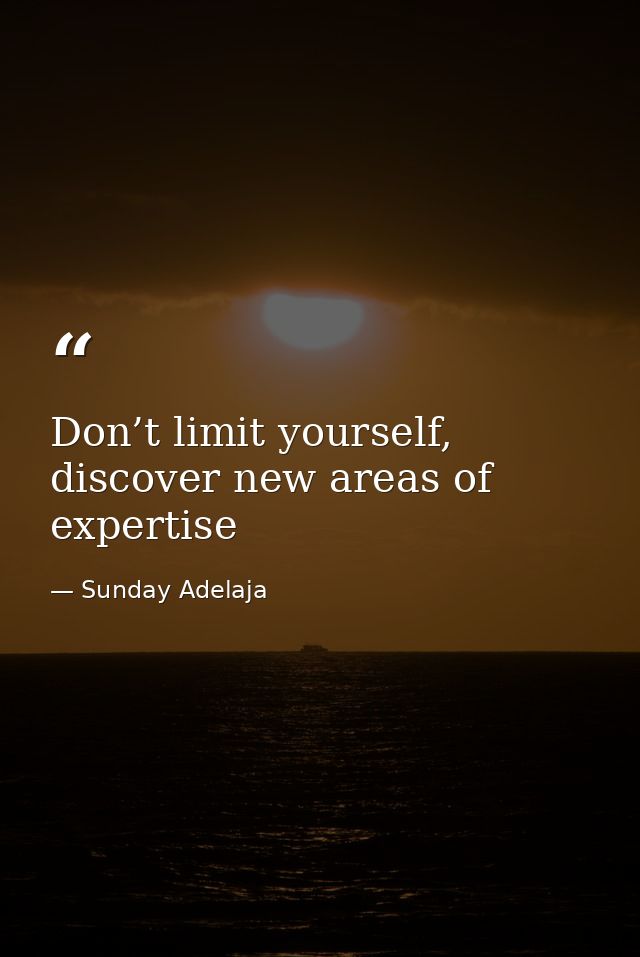 Don’t limit yourself, discover new areas of expertise — Sunday Adelaja