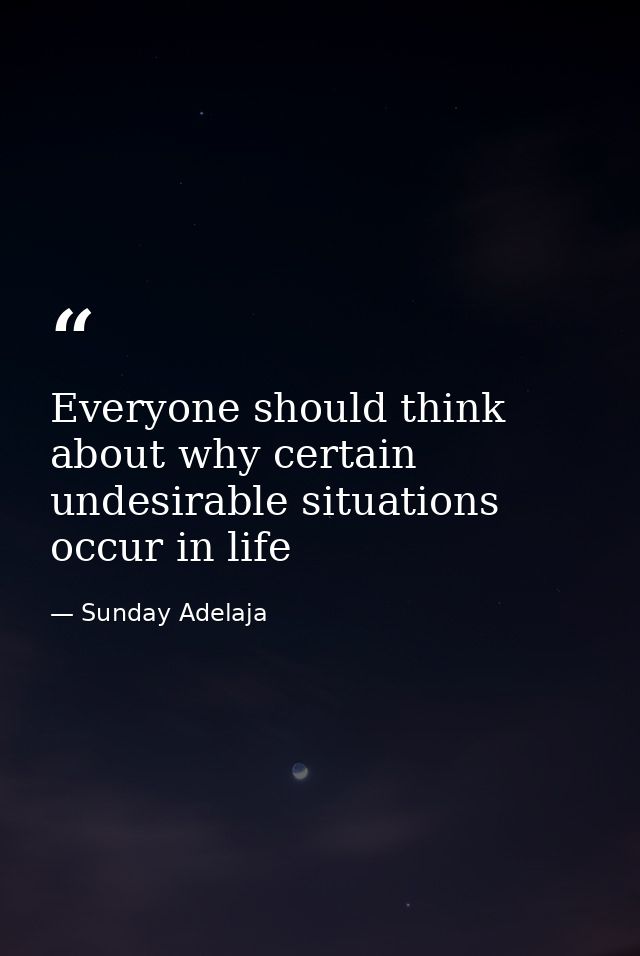 Everyone should think about why certain undesirable situations occur in life — Sunday Adelaja