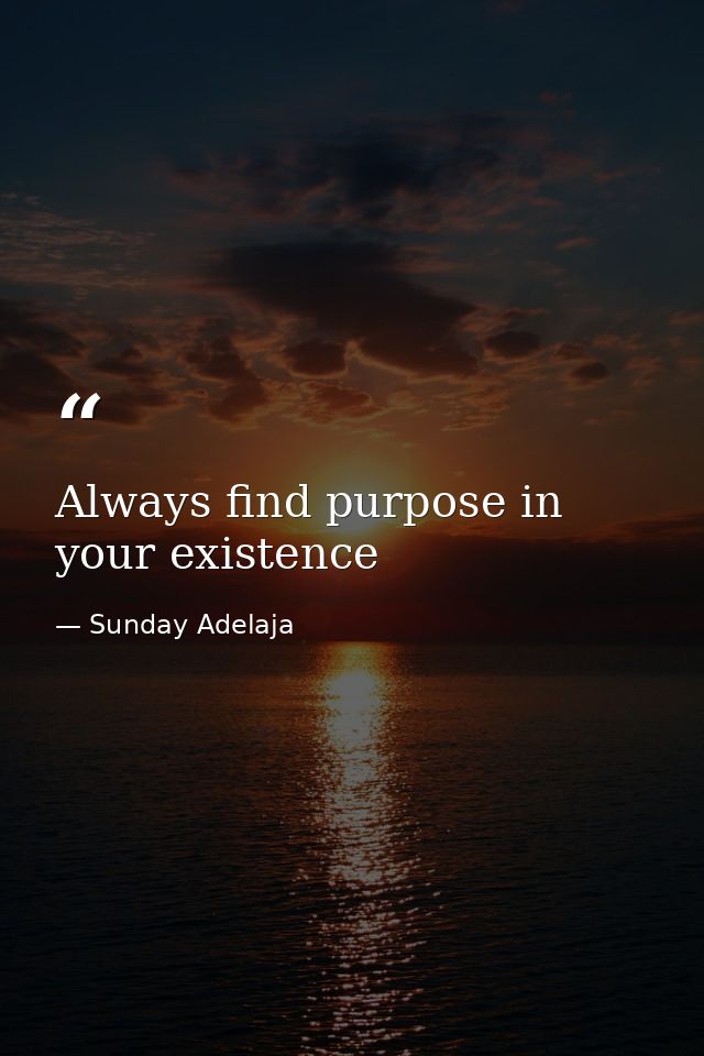 Always find purpose in your existence — Sunday Adelaja