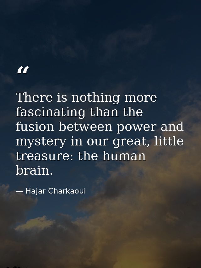 There is nothing more fascinating than the fusion between power and mystery in our great, little treasure: the human bra — Hajar Charkaoui