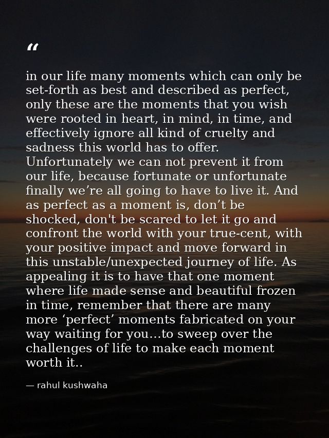 in our life many moments which can only be set-forth as best and described as perfect, only these are the moments that y — rahul kushwaha