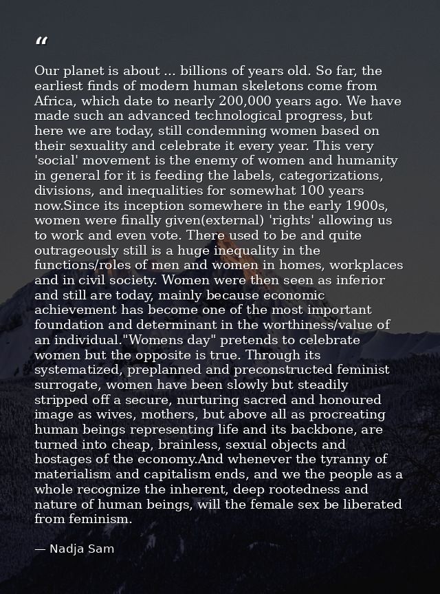 Our planet is about ... billions of years old. So far, the earliest finds of modern human skeletons come from Africa, wh — Nadja Sam