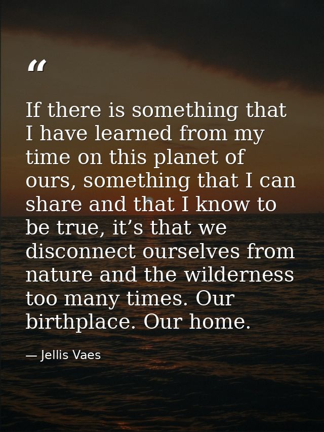 If there is something that I have learned from my time on this planet of ours, something that I can share and that I kno — Jellis Vaes