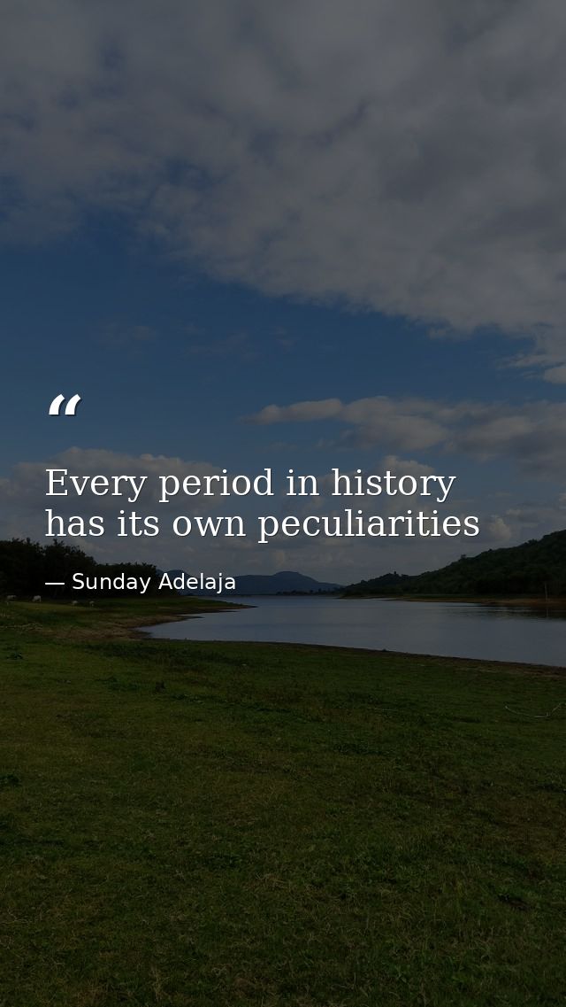 Every period in history has its own peculiarities — Sunday Adelaja