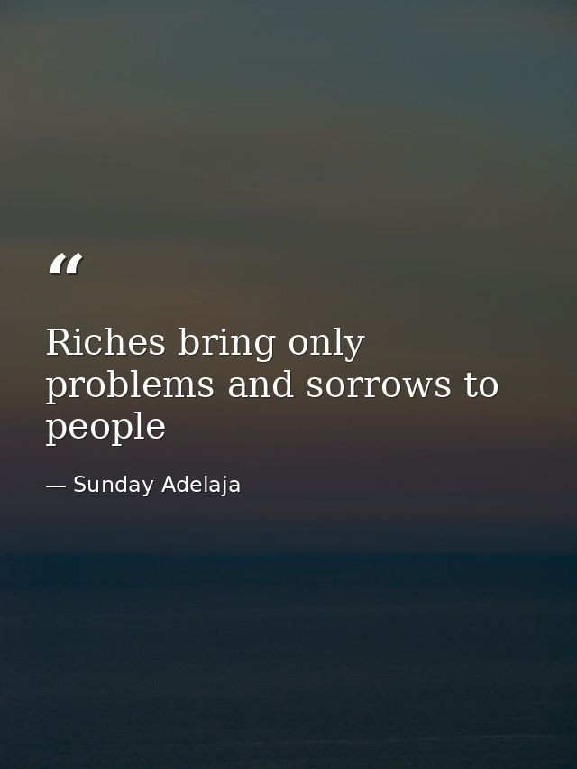 Riches bring only problems and sorrows to people — Sunday Adelaja
