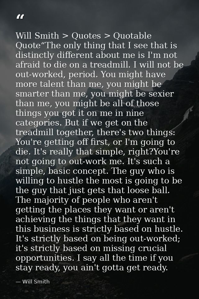 Will Smith > Quotes > Quotable Quote“The only thing that I see that is distinctly different about me is I'm not afraid t — Will Smith