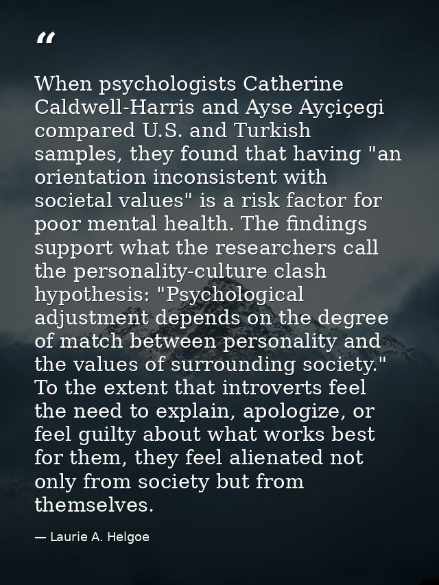 When psychologists Catherine Caldwell-Harris and Ayse Ayçiçegi compared U.S. and Turkish samples, they found that having — Laurie A. Helgoe