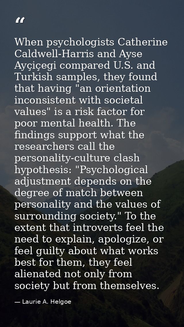 When psychologists Catherine Caldwell-Harris and Ayse Ayçiçegi compared U.S. and Turkish samples, they found that having — Laurie A. Helgoe