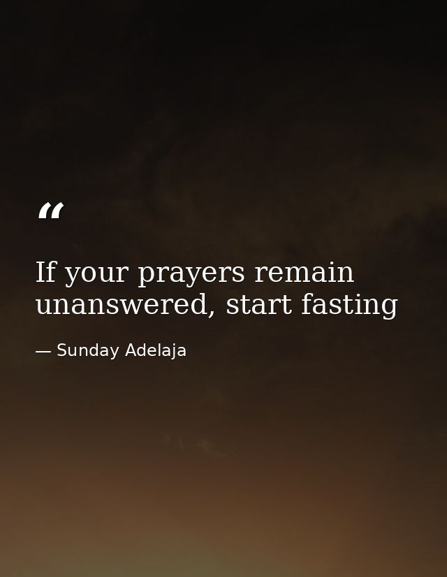If your prayers remain unanswered, start fasting — Sunday Adelaja