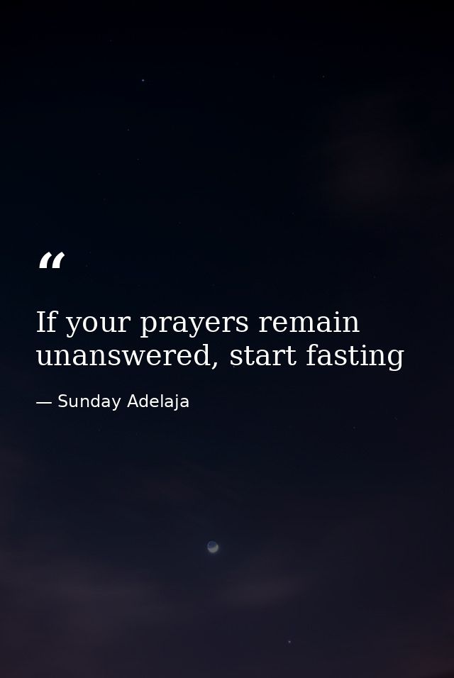If your prayers remain unanswered, start fasting — Sunday Adelaja