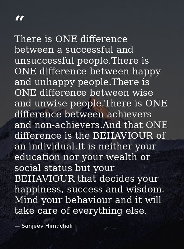 There is ONE difference between a successful and unsuccessful people.There is ONE difference between happy and unhappy p — Sanjeev Himachali