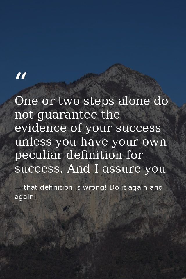 One or two steps alone do not guarantee the evidence of your success unless you have your own peculiar definition for su — that definition is wrong! Do it again and again!
