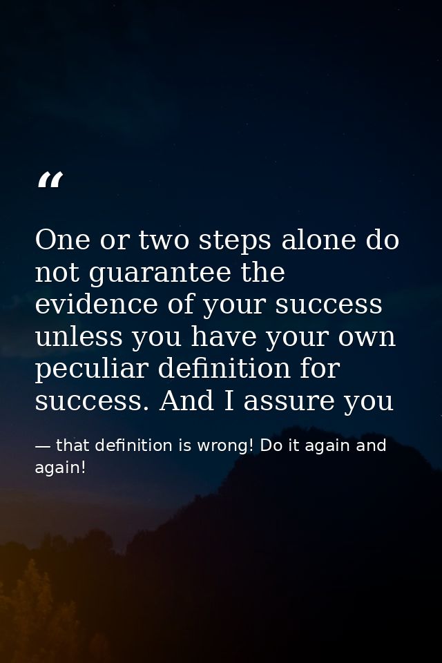One or two steps alone do not guarantee the evidence of your success unless you have your own peculiar definition for su — that definition is wrong! Do it again and again!
