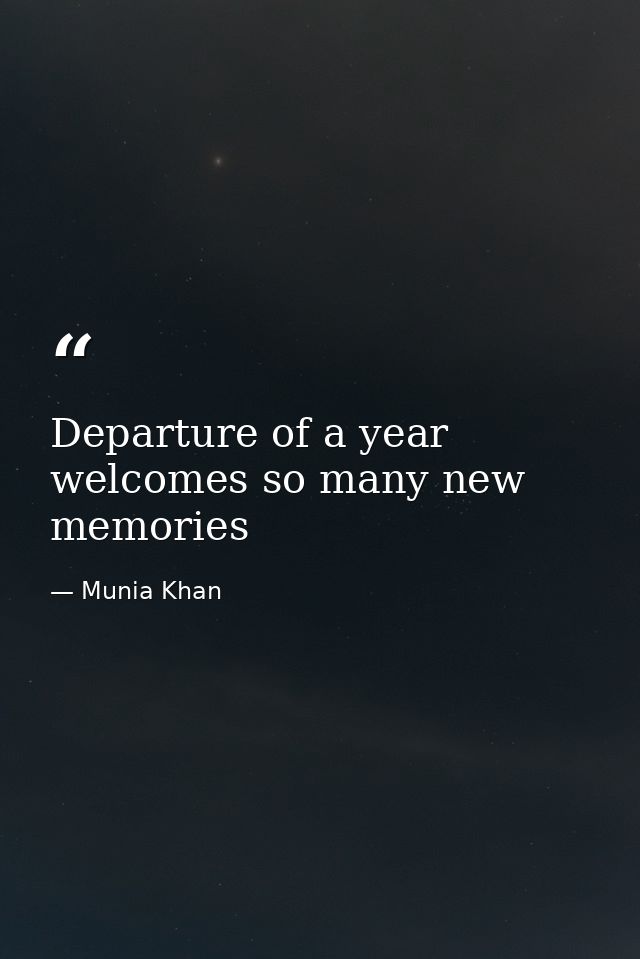 Departure of a year welcomes so many new memories — Munia Khan