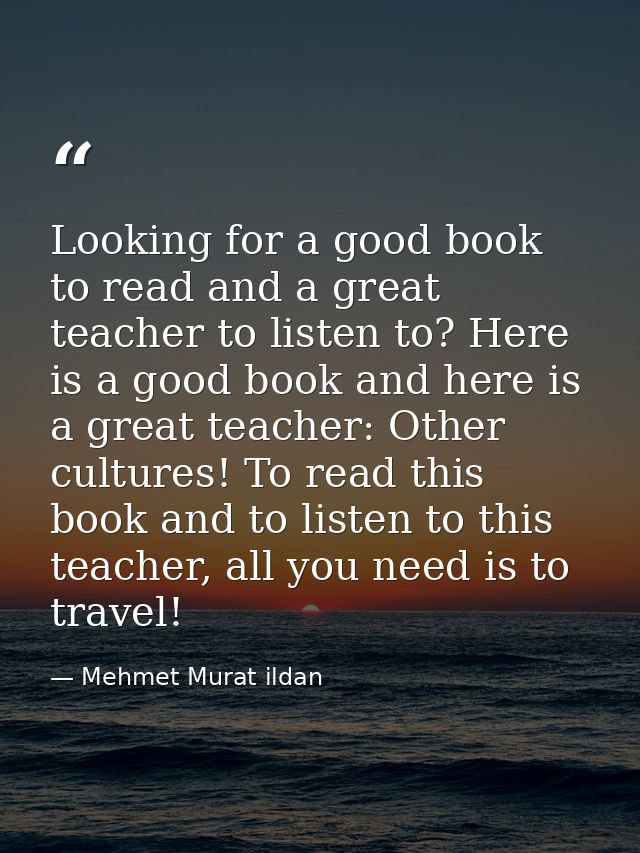 Looking for a good book to read and a great teacher to listen to? Here is a good book and here is a great teacher: Other — Mehmet Murat ildan
