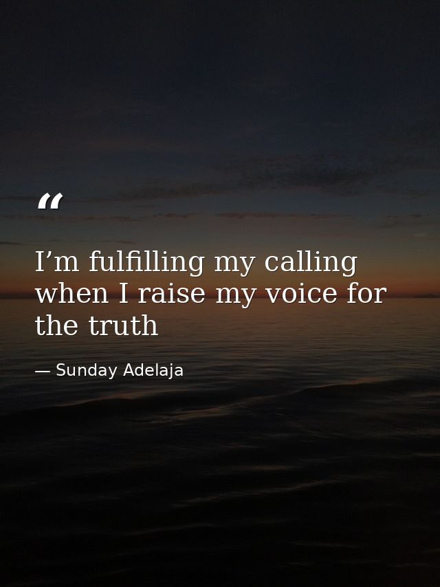I’m fulfilling my calling when I raise my voice for the truth — Sunday Adelaja