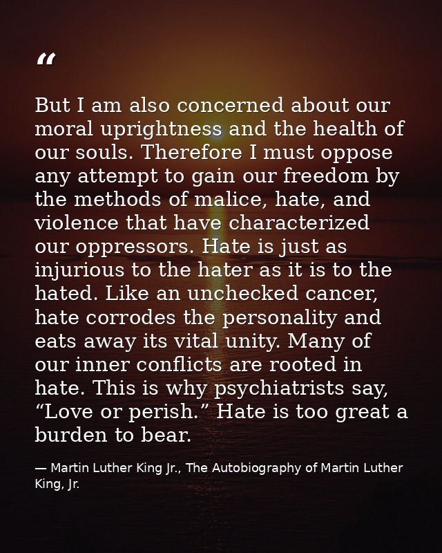 But I am also concerned about our moral uprightness and the health of our souls. Therefore I must oppose any attempt to  — Martin Luther King Jr., The Autobiography of Martin Luther King, Jr.