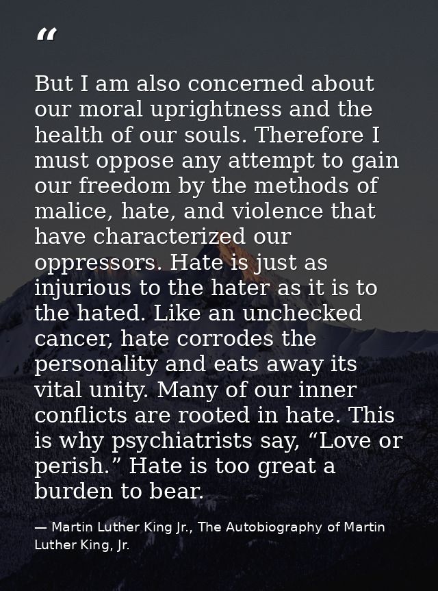 But I am also concerned about our moral uprightness and the health of our souls. Therefore I must oppose any attempt to  — Martin Luther King Jr., The Autobiography of Martin Luther King, Jr.