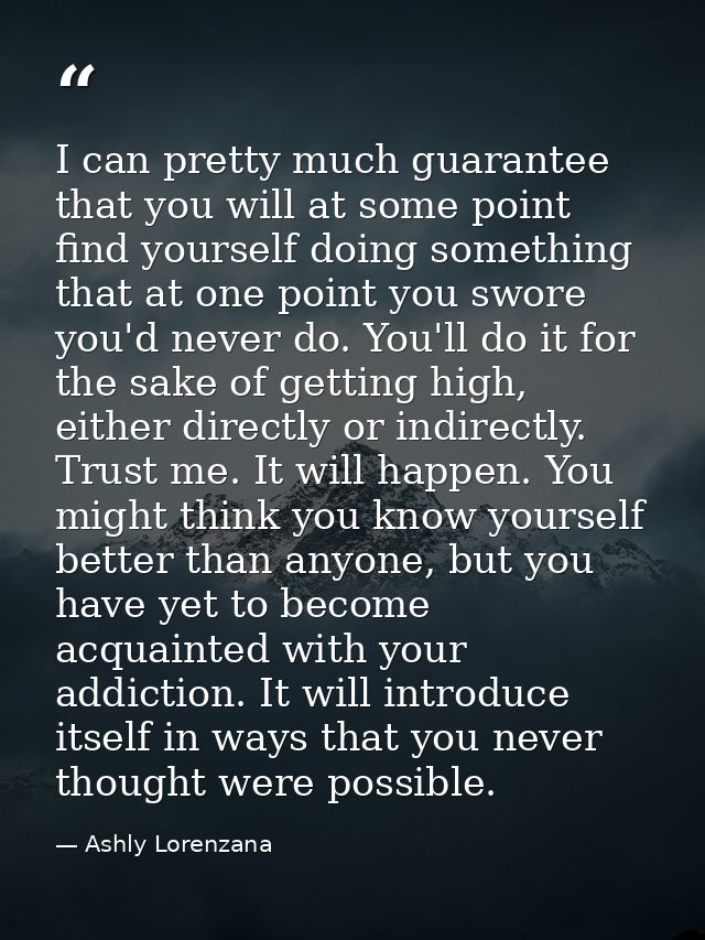 I can pretty much guarantee that you will at some point find yourself doing something that at one point you swore you'd  — Ashly Lorenzana
