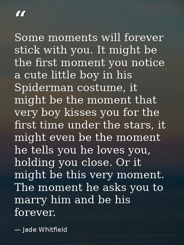 Some moments will forever stick with you. It might be the first moment you notice a cute little boy in his Spiderman cos — Jade Whitfield