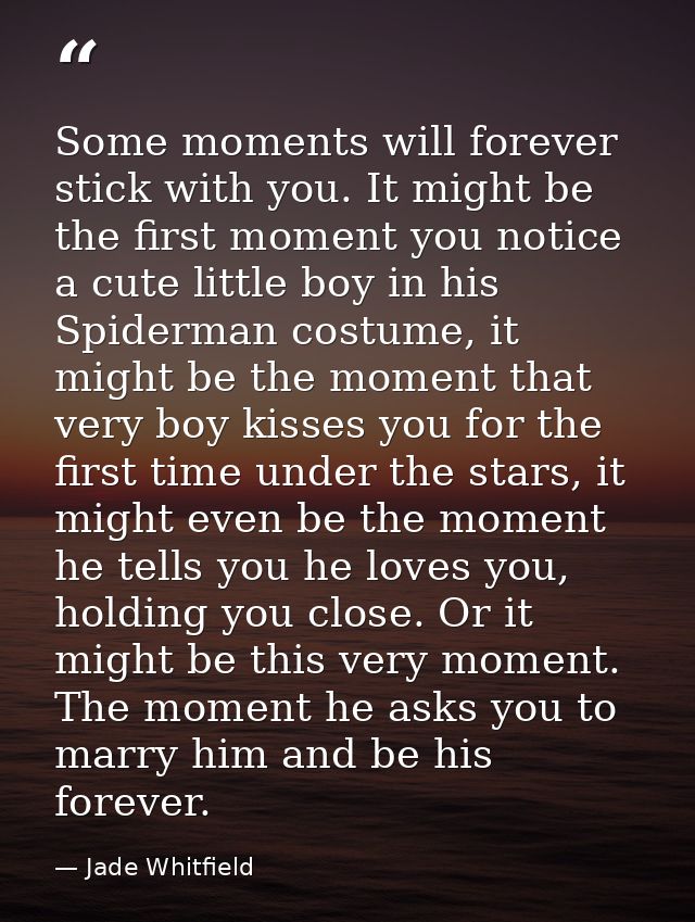 Some moments will forever stick with you. It might be the first moment you notice a cute little boy in his Spiderman cos — Jade Whitfield