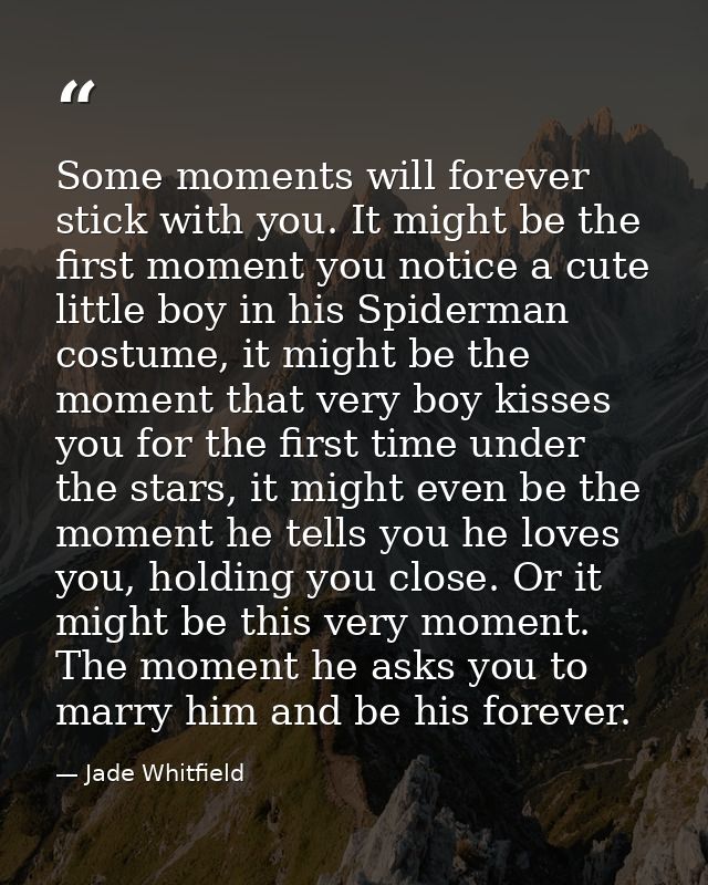 Some moments will forever stick with you. It might be the first moment you notice a cute little boy in his Spiderman cos — Jade Whitfield