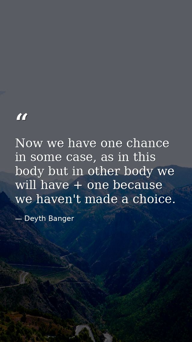 Now we have one chance in some case, as in this body but in other body we will have + one because we haven't made a choi — Deyth Banger