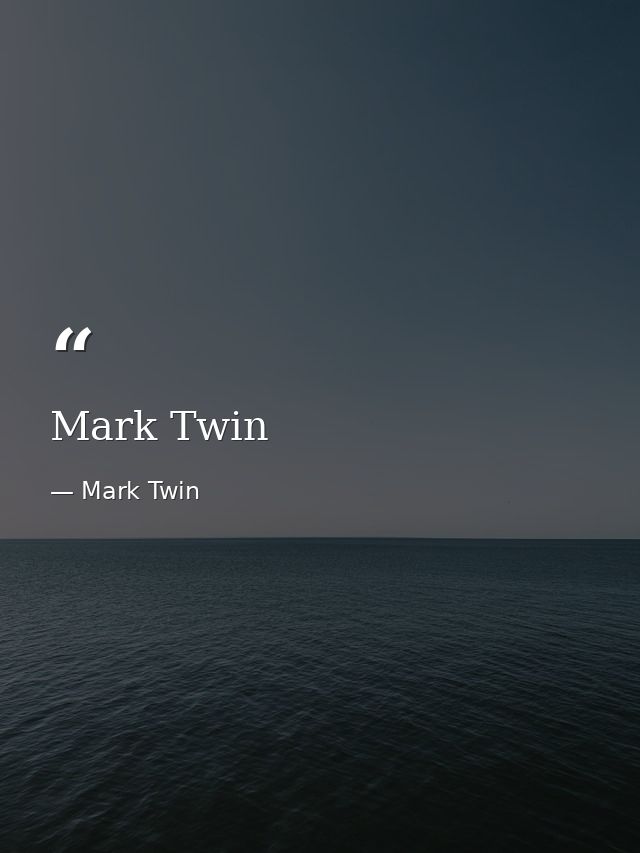 Mark Twin — Mark Twin