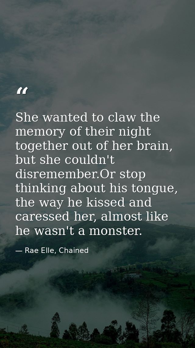 She wanted to claw the memory of their night together out of her brain, but she couldn't disremember.Or stop thinking ab — Rae Elle, Chained