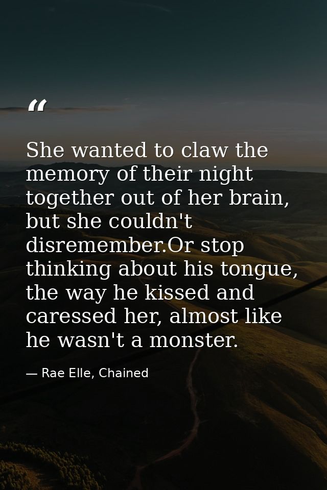 She wanted to claw the memory of their night together out of her brain, but she couldn't disremember.Or stop thinking ab — Rae Elle, Chained