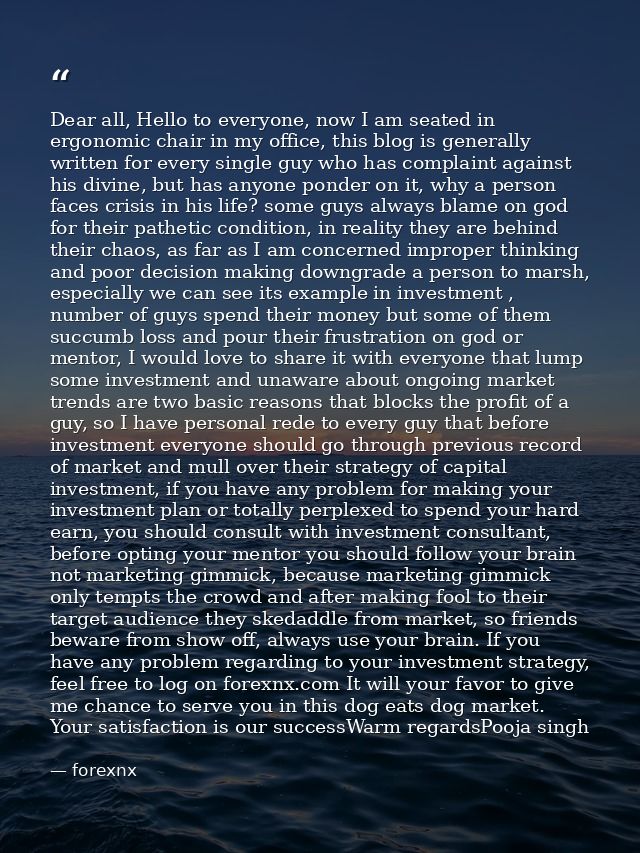Dear all, Hello to everyone, now I am seated in ergonomic chair in my office, this blog is generally written for every s — forexnx