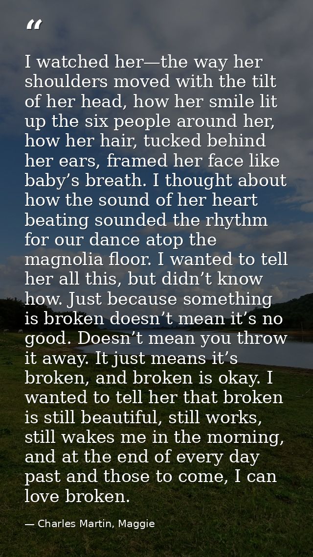 I watched her—the way her shoulders moved with the tilt of her head, how her smile lit up the six people around her, how — Charles Martin, Maggie