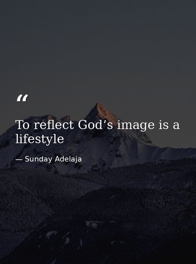To reflect God’s image is a lifestyle — Sunday Adelaja