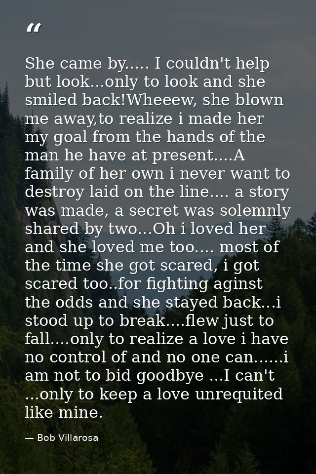 She came by..... I couldn't help but look...only to look and she smiled back!Wheeew, she blown me away,to realize i made — Bob Villarosa