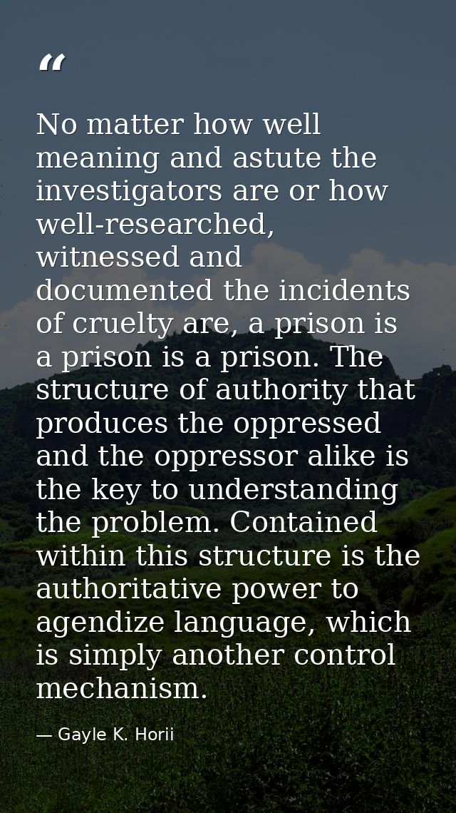 No matter how well meaning and astute the investigators are or how well-researched, witnessed and documented the inciden — Gayle K. Horii