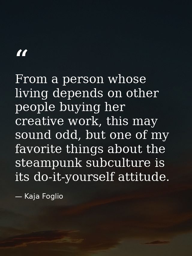 From a person whose living depends on other people buying her creative work, this may sound odd, but one of my favorite  — Kaja Foglio