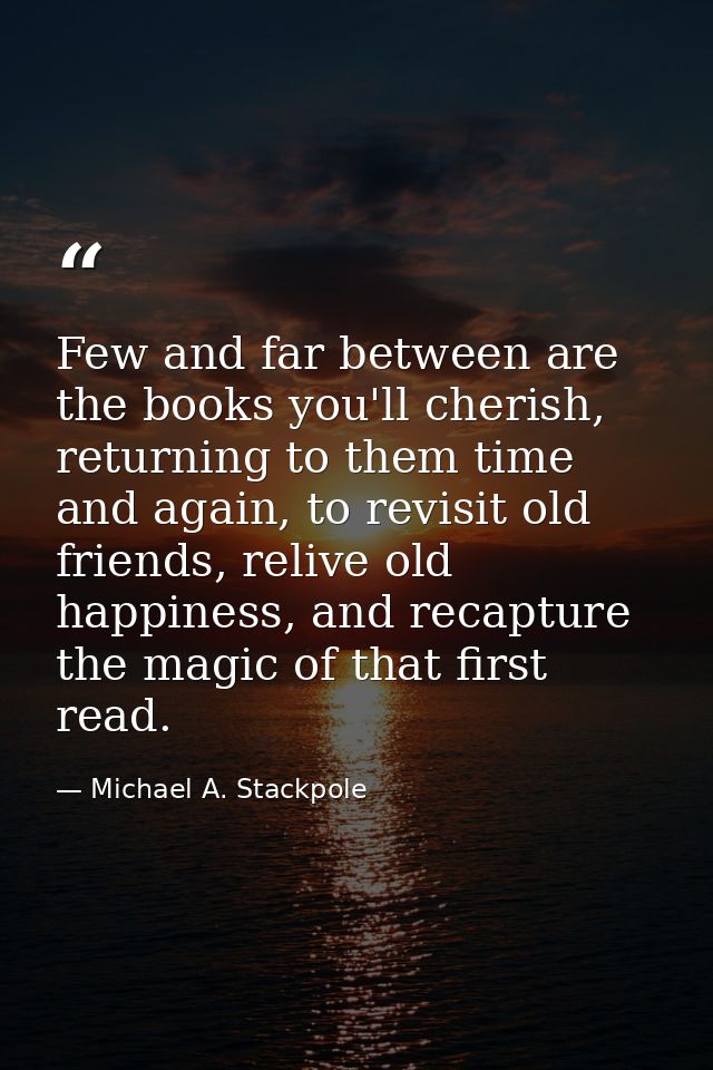 Few and far between are the books you'll cherish, returning to them time and again, to revisit old friends, relive old h — Michael A. Stackpole
