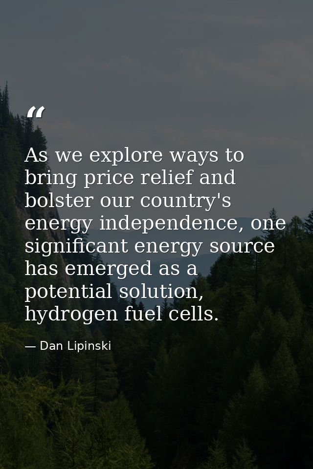 As we explore ways to bring price relief and bolster our country's energy independence, one significant energy source ha — Dan Lipinski